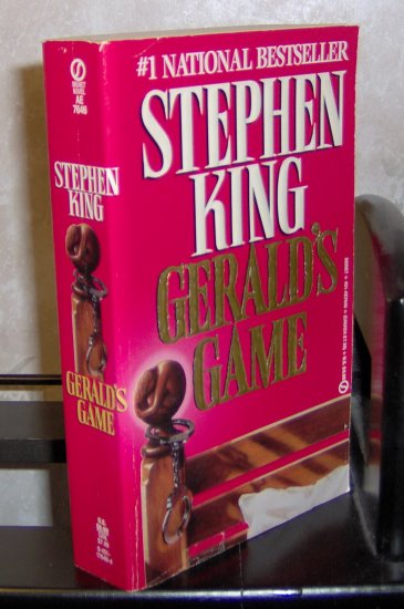 Gerald's Game by Stephen King Paperback Novel