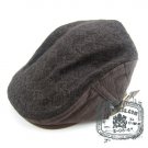 Unisex Man Woman Newsboy Speical Style Brown Col Beret Hat NWT Speical