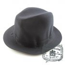 Unisex Man Woman Newsboy Speical Style Black Fedora Skull Hat NWT