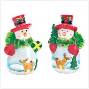 Snowman salt & Pepper Shaker