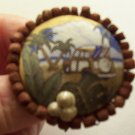 Woody Wagon/Surf Boards/Beach Scene