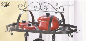 Hanging Iron Pot Holder