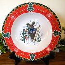 Montgomery Ward Soup Bowl Country Pals Moose