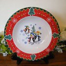Montgomery Ward Soup Bowl Country Pals Penguins