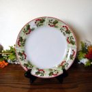 Gibson Holiday Tartan Plaid Salad Plate
