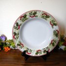 Gibson Holiday Tartan Plaid Soup Bowl