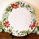 American Atelier Holiday Floral Dinner Plates