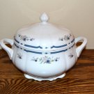 Nikko Fascination Soup Tureen Blue Floral