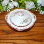 Ransom Japan Sugar Bowl and Creamer Rust
