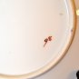 Haviland Gravy Boat and Plate Brushed Gold Purple Flowers  Mark 98 99