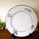 JcPenney Dinner Plate Holiday Wishes