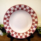 Baum Bros Soup Bowls Country Checker Style Eyes