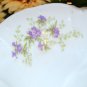 Haviland Dessert Bowl Brushed Gold Purple Flowers Mark 99