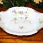 Haviland Small Vegetable Bowl Brushed Gold Purple Flowers Mark 99