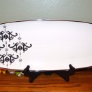 Home Tray Arctic Solstice Holiday Damask