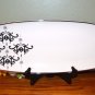 Home Tray Arctic Solstice Holiday Damask