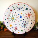 Domestications Dinner Plates Snow Whimsy Christmas