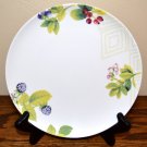 Mikasa Garden Berry Salad Plate Bone China Green White
