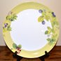 Mikasa Garden Berry Dinner Plate Bone China Green White