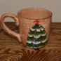 Tabletops Unlimited Snowstorm Christmas Tree Mug