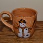 Tabletops Unlimited Snowstorm Christmas Snowman Mug