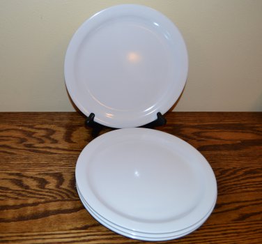 Carlisle Dallas Ware White Dinner Plates Melamine