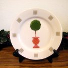 Gibson Topiary Salad Plate
