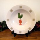 Gibson Topiary Rooster Soup Bowl