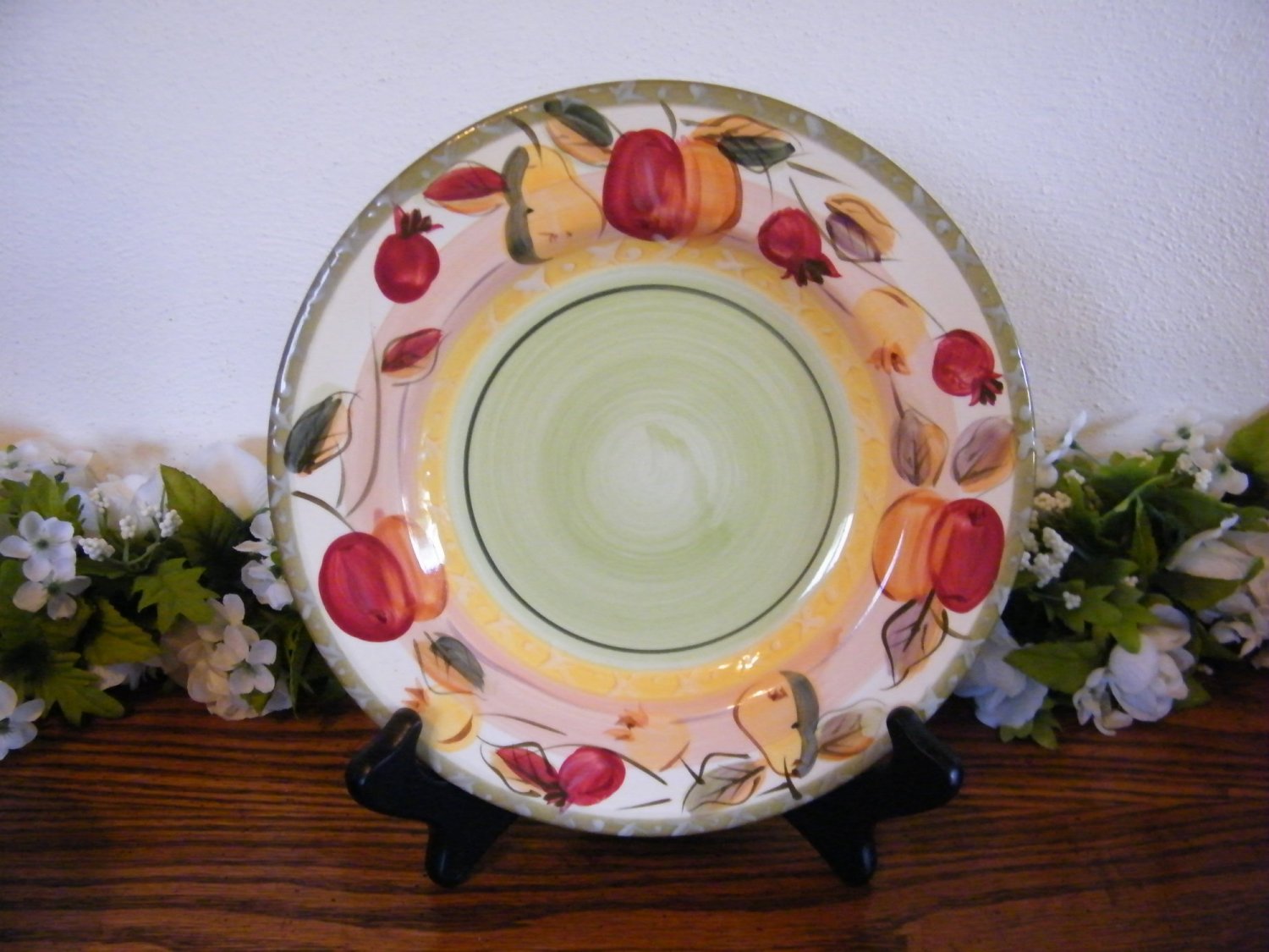 Gibson Clementine Fruit Salad Plate Apples Pears