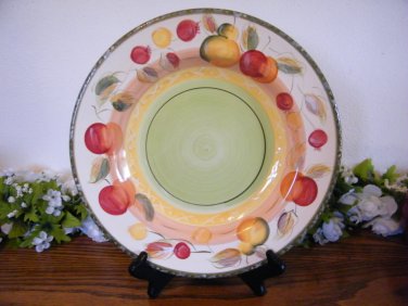 Gibson Clementine Fruit Dinner Plate Apples Pears