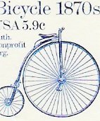 US Scott 1901 - Single - Bicycle 1870s - Mint Never Hinged - 5.9 cent