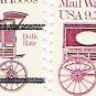 US Scott 1903 and 1903a PreCanceled - Single - Mail Wagon 1880s - 9.3 cent - Mint Never Hinged