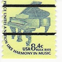 Scott # 1615Cd PreCanceled - Single - Piano - Mint Never Hinged