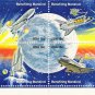 US Scott 1919a - Plate Block of 8 - Space Shuttle - Mint Never Hinged - 18 cent