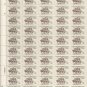 US Scott 1934 - Sheet of 50 - Frederic Remington - Mint Never Hinged