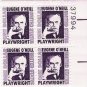 US Scott 1294 - Plate Block of 4 - Eugene O'Neill - Mint Never Hinged - $1