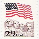 US Scott 2523c - Flag over Mount Rushmore - Mint Never Hinged