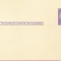 1958, US Scott UX46, 3-cent Post Card, Statue of Liberty, Unused