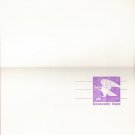 1981, US Scott UX88, DOUBLE 12-cent ""B"" ""Domestic Rate"" Post Card, Eagle, Mint