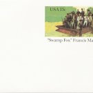 1982, US Scott UX94, 13-cent Post Card, Swamp Fox, Francis Marion, 1782, Mint