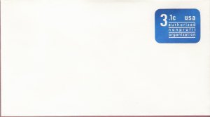 1979, US Scott U589, 3.1-cent Large Envelope 4.125 x 9.5 inch, Authorized Nonprofit, Mint