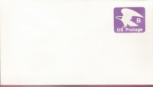 1981, US Scott U592, 18-cent Large Envelope 4.125 x 9.5 inch, B Postage, Mint