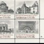 US Scott 1931a (198 1929 1930 1931) - Plate Block of 4 - American Architecture - MINT N H