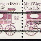 US Scott 1903a Precanceled - Strip of 4 - Mail Wagon 1880s - 9.3 cent - Mint Never Hinged