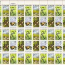 US Scott 1921-1924 - Sheet of 50 - Save Wildlife Habitats - Mint Never Hinged