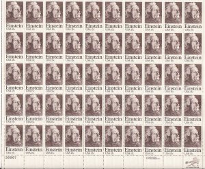 US Scott 1774 - Sheet of 50 - Albert Einstein - Mint Never Hinged