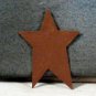 12 --- 4" Primitive Rusty Tin STARS -Craft Supplies