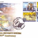 Philippines Social Security System 50th Anniversary 4v FDC