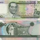 Philippines Two Hundred 200 Pesos Banknotes