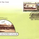 Philippines Baguio Country Club Centennary 2v FDC